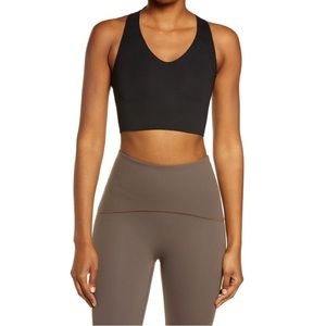 Spanx | Very Black Longline Medium Impact Sports Bra | Size Medium